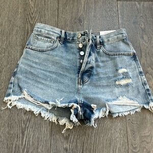 Pacsun Vintage High Rise Jean Shorts